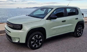 Fiat Panda Hybrid rent a car Crete contact miketours.gr